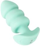 Cuties Mini - gömbös vibrációs anál plug (zöld) - sexshopcenter