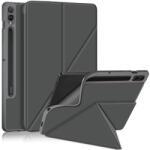 Apple Origami Smart Case Apple iPad Air 11 (2024 / 2025) / iPad Air 4 / 5 (2020 / 2022) mappa tok, érintőceruza tartóval, szürke (SP111854) - phoner
