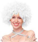 PartyPal Party paróka, afro, fehér