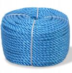 VidaXL sodrott polipropilén kötél, 12 mm, 500 m, kék (143847)