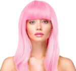 PartyPal Paróka, hosszú, egyenes, világos pink