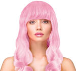 PartyPal Paróka, hosszú, hullámos, világos pink