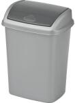 Keter Szemetes kuka Curver® DOMINIK 10L, ezüst/grafit (ST2211255)