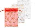  Organza ajándéktasak 3 féle 10x15cm