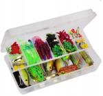  Horgászcsali készlet dobozban, halak horgászathoz (VA-1430)