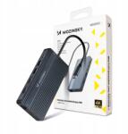 Wozinsky Usb-c Hub 14 Az 1-BEN Számítógéphez 3 Alumínium Monitor 15 Kábellel (5907769366444)