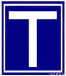 AUTOLIFE Tanuló vezető T betű mágneses Normal 20*23cm (tferfi1) - akcio-shop