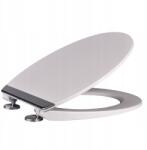 Rodeno Wc Ülőke, Fehér, Lassan Záródó, Duroplaszt, Kemény, Univerzális (ROD7984)