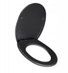 Rodeno Wc Ülőke Fekete Lassan Záródó Duroplaszt Univerzális Erős Kemény (ROD2922)