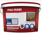 POLI-FARBE Nemesvakolat Fehér színben kapart 1, 5 mm 5 kg Poli-Farbe 4863 (4863)