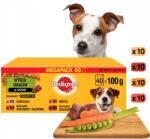 PEDIGREE Nedves kutyatáp Nedves Ízkeverék Indian/Jack/Marha/Csirke 40x100g