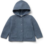 Tchibo - Kötött kisgyerek kardigán kapucnival - kisgyerek - méret 50/56 - kék