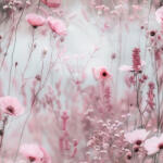 Takoy Organza matt világos virágok 41