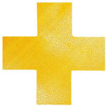 DURABLE Padlójelölő kereszt alakzat DURABLE öntapadós 150x150 mm sárga 10 darabos (170104)