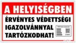 Gungl Dekor Piktogram A helyiségben érvényes védettségi igazolvánnyal tartózkodhat "E (000/750) - papir-bolt
