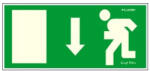 Gungl Dekor Matrica Menekülési irány le zöld "F (310 / 41) - papir-bolt