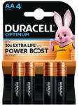 Duracell Elem ceruza DURACELL Optimum AA 4-es (10PP110049)