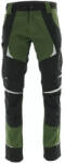 SARA Cottonflex munkavédelmi derekas nadrág fekete/zöld színben (DT-SARA-1-05-535-25-75-58)
