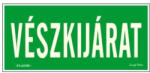 Gungl Dekor Matrica Vészkijárat zöld "F (310 / 10) - papir-bolt