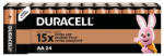 Duracell Elem ceruza DURACELL Basic MN1500 AA 24-es (10PP110029)