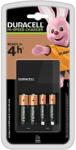 Duracell Akkumulátor töltő DURACELL CEF14 AA ceruza 1300mAh és AAA mikro 750mAh + 2db AA és 2db AAA elem (10PP050044) - papir-bolt