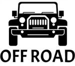  Autós matrica Offroad 15cm x 12cm