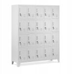 Jan Nowak Fém Munkavédelmi Szociális Tárolószekrény Jan Nowak Robert szürke (1104)