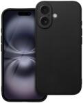 Matt szilikon tok iPhone 16 (fekete)