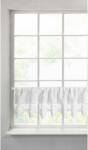 EUROFIRANY Isaac vitrázs függöny Bújtatós Fehér 30x150 cm