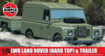 Airfix LWB Land Rover (Hard Top) & Trailer 1: 76 (A02324)