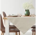 EUROFIRANY Isla banánlevél mintás jacquard asztalterítő Krémszín 140x260 cm