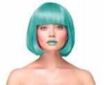 PartyPal Party paróka haj rövid egyenes türkiz Bob farsang fotó fülke bál (142752)
