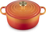 Le Creuset Vas de gătit Flamme Dorée, 24 cm, portocaliu flacără (21177241834479)