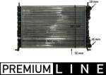 MAHLE Radiator, racire motor MAHLE CR 130 000P (CR 130 000P)