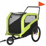 PAKO Kerékpáros Kutyaszállító Utánfutó Nagyobb Fajtáknak 30 Kg-ig (PRZYCZEPKA ROWEROWA DLA PSÓW ZWIERZĄT 30KG)