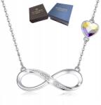 Mennica Świdnicka Nyaklánc cirkóniákkal Ezüst 925 Infinity Szív Ajándék Női Lánc