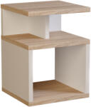  Zoe éjjeliszekrény, éjjeli asztal sonoma tölgy/ fehér szín (S-N 3)