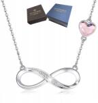 Mennica Świdnicka Nyaklánc cirkóniákkal Ezüst 925 Szív Évforduló Ajándék Nőknek