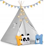 Nukido Tipi sátor gyerekeknek fényekkel Nukido szürke (740030)