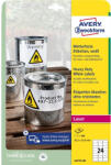 AVERY időjárásálló fehér poliészter címke 63, 5x33, 9mm - L4773-20