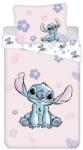 Jerry Fabrics Lilo és Stitch Pink ágyneműhuzat 140x200 cm (VO-ST-076389)