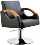  Classic wood hidraulikus fekete fodrászszék