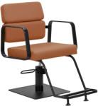  PORTO narancs fekete fodrászszék