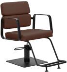  PORTO csokibarna fekete fodrászszék