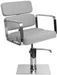  PORTO szürke fodrászszék fém karfával