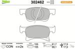 VALEO Set placute frana VALEO 302462 (302462)