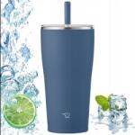 Zojirushi Termosz bögre szívószállal irodába Zojirushi SX-HA72H-AM 720 ml Sötétkék (SX-HA72H-AM)