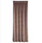Eurofirany Függöny 140x270 Air púderrózsaszín velúr szalagos (367069)
