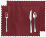 Goldea karácsonyi teflonbevonatú reggeliző alátét - bordó - 2db 30 x 40 cm