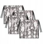 Bertoni 4 db-os párna szett Tip kerti székhez 40x40 cm kivehető betét Breza (TIP BREZA 4)